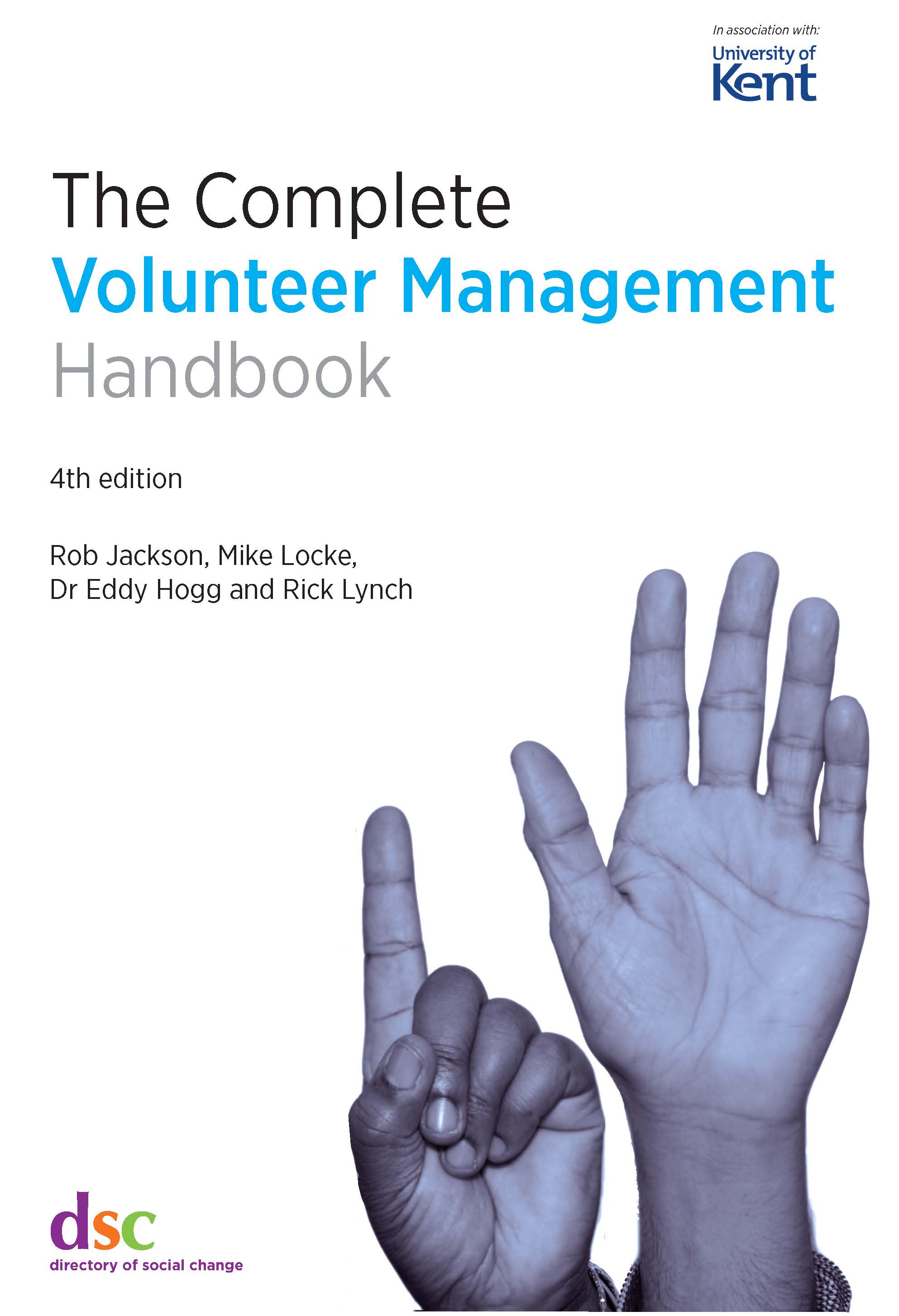 Front cover of the 2019 edition of the Complete Volunteer Management Handbook